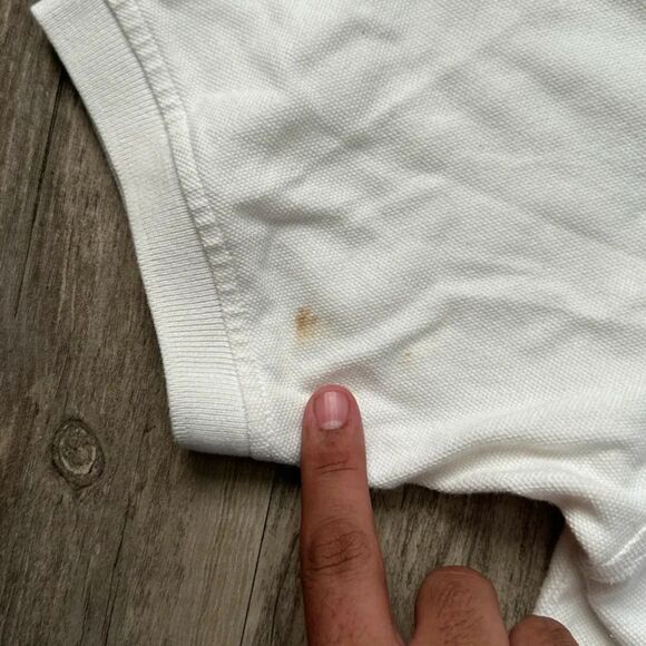 Vintage Tommy Hilfiger Team Lotus F1 Racing Rugby Polo Striped Shirt Size L - Picture 3 of 8